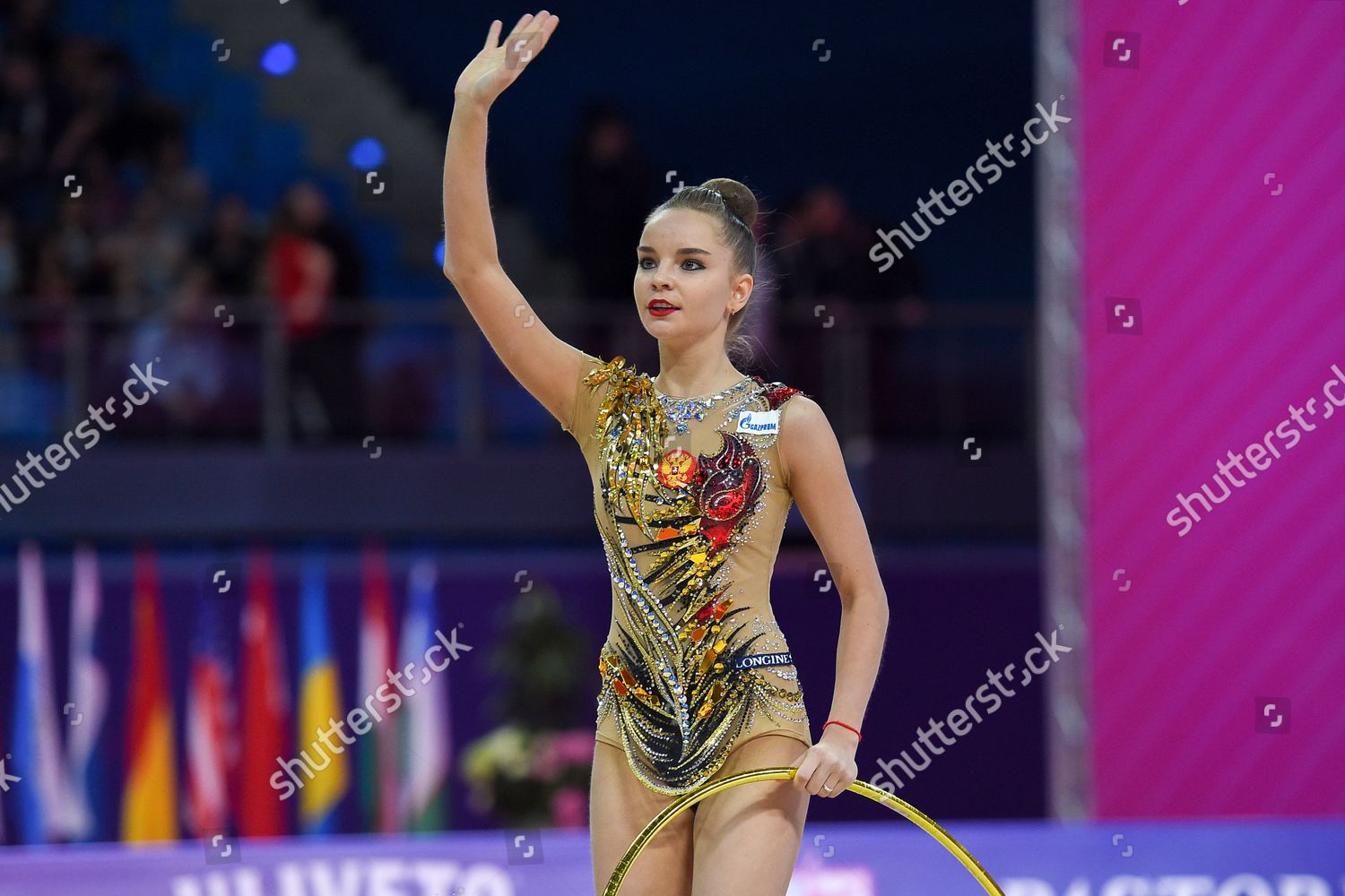 Rhythmic Gymnast Dina Averina Russian Federation Editorial Stock Photo ...