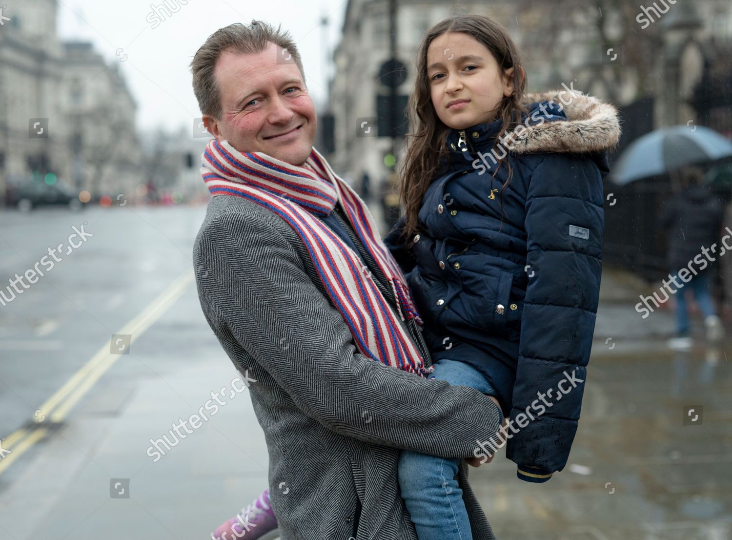 RICHARD RATCLIFFE HUSBAND NAZANIN ZAGHARI RATCLIFFE HIS Editorial Stock Photo Stock Image