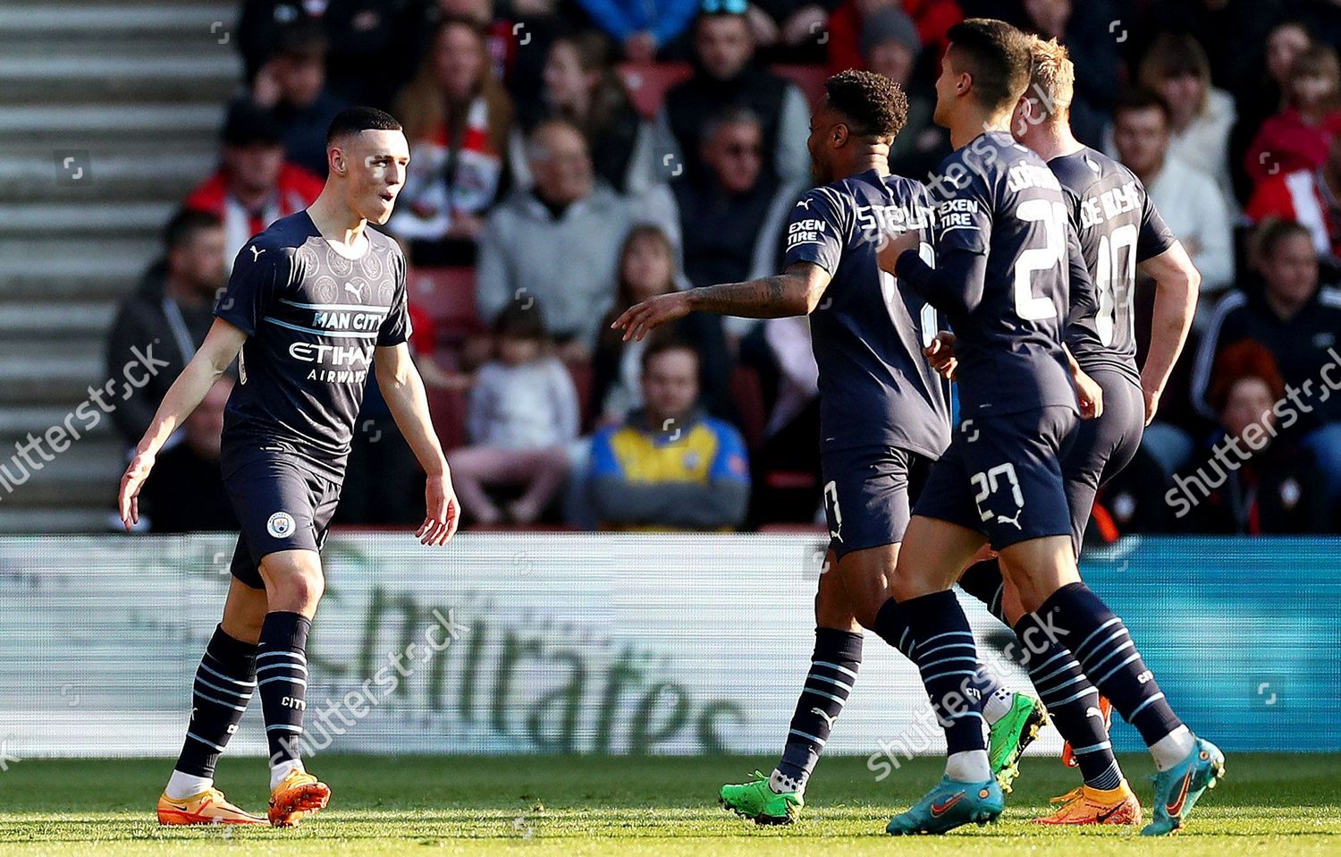 Phil Foden Manchester City Celebrates Scoring Editorial Stock Photo ...