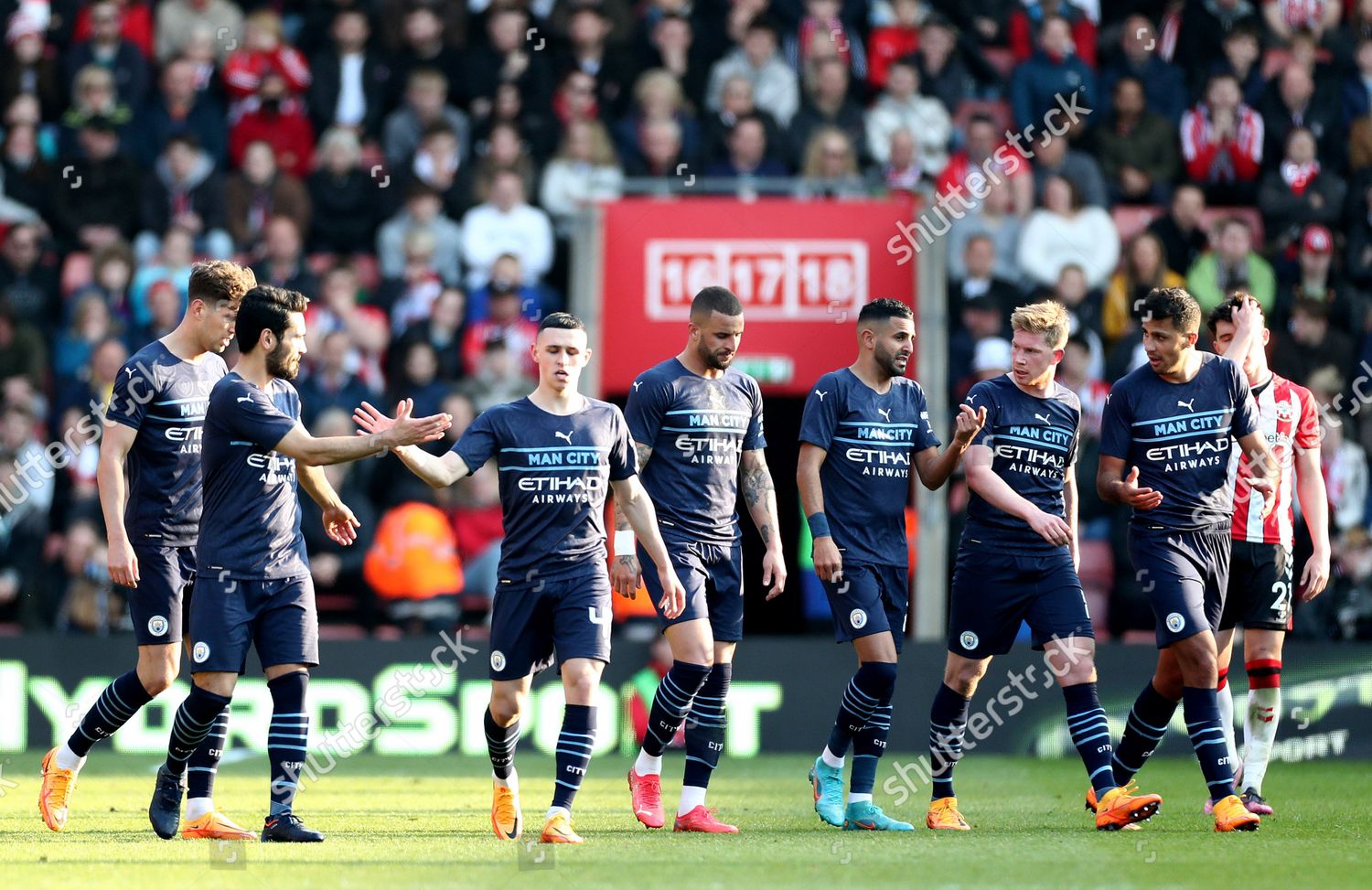 Phil Foden Manchester City Celebrates Scoring Editorial Stock Photo ...