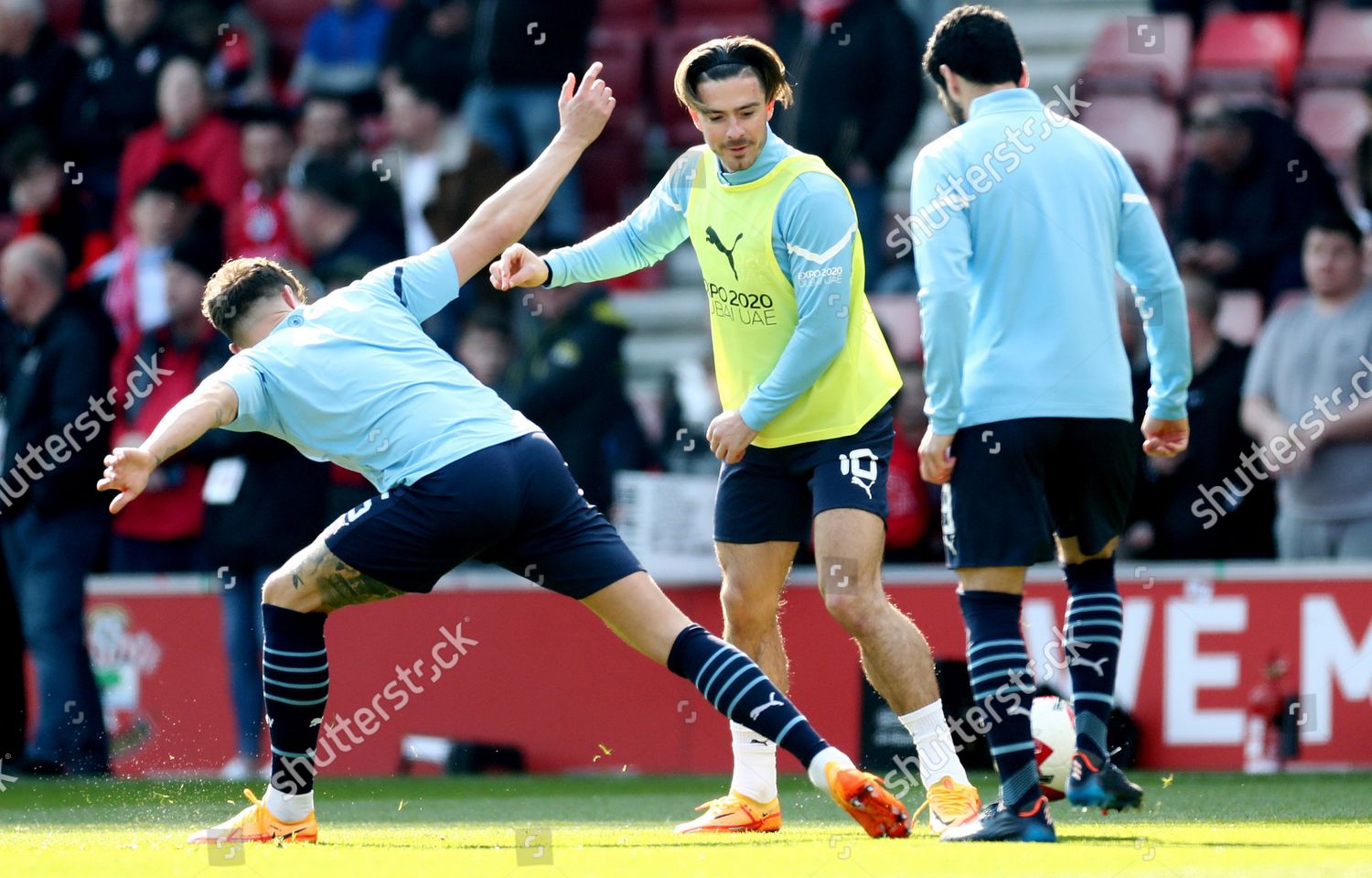 Jack Grealish Manchester City Warms Editorial Stock Photo - Stock Image ...