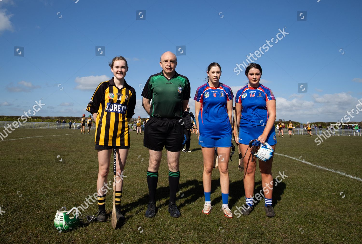 Loreto Kilkenny Vs Ursuline Thurles Loreto Editorial Stock Photo