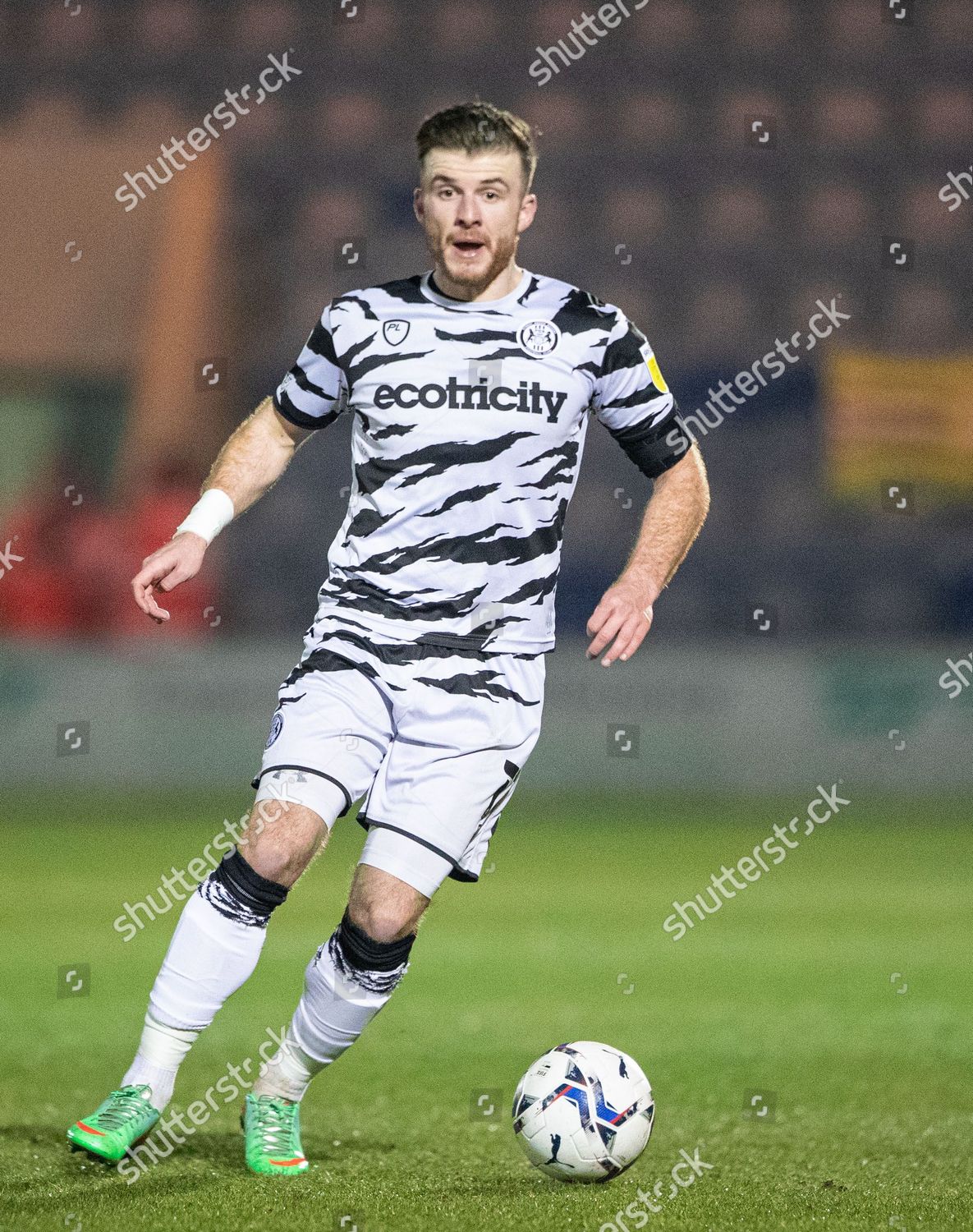 Nicky Cadden Forest Green Rovers Running Editorial Stock Photo Stock