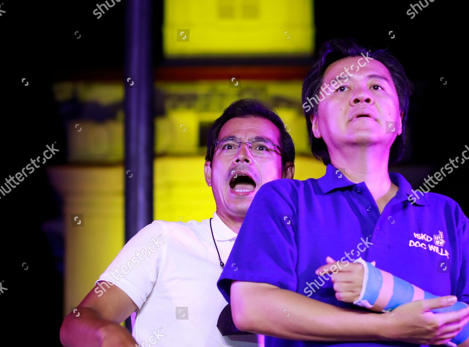 Manila Mayor Francisco Isko Moreno Domagoso Editorial Stock Photo