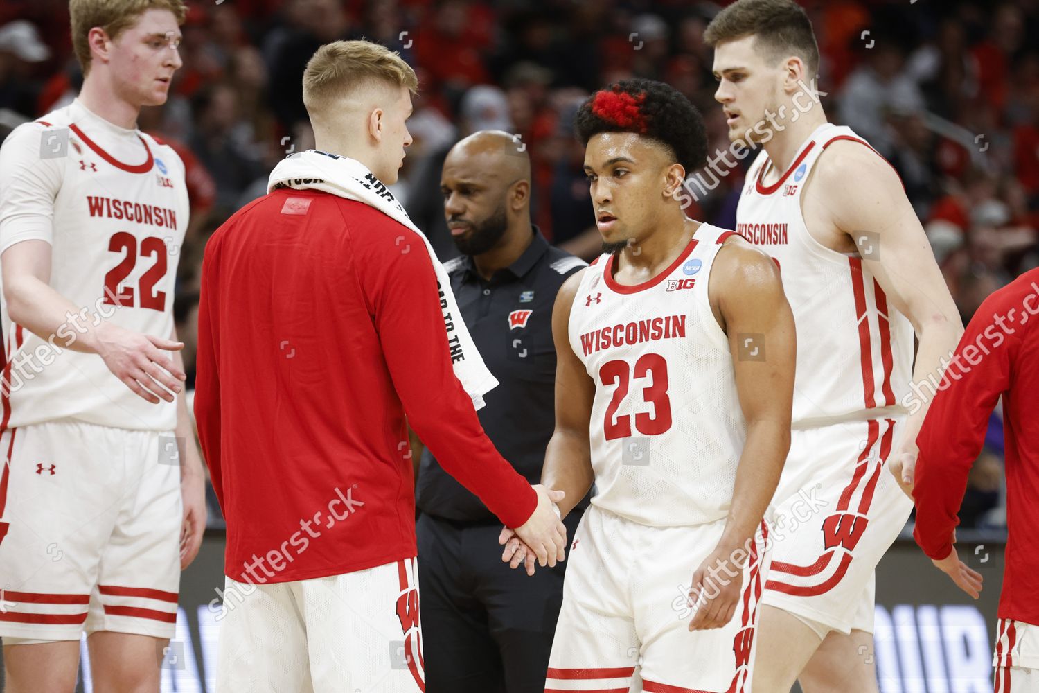 Wisconsin Badgers Guard Chucky Hepburn 23 Editorial Stock Photo - Stock ...