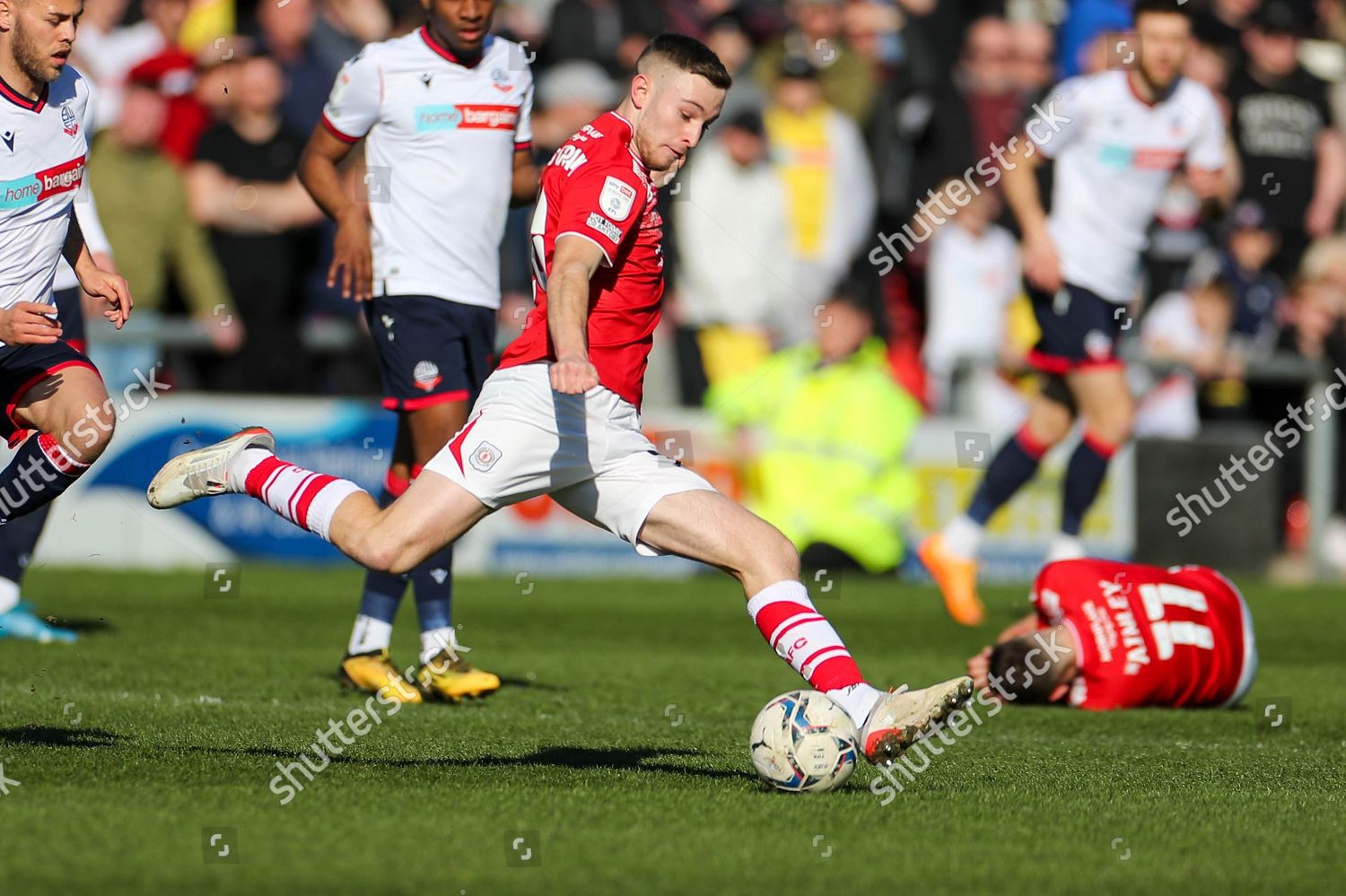 Crewe Alexandra Midfielder Josh Lundstram 20 Editorial Stock Photo ...