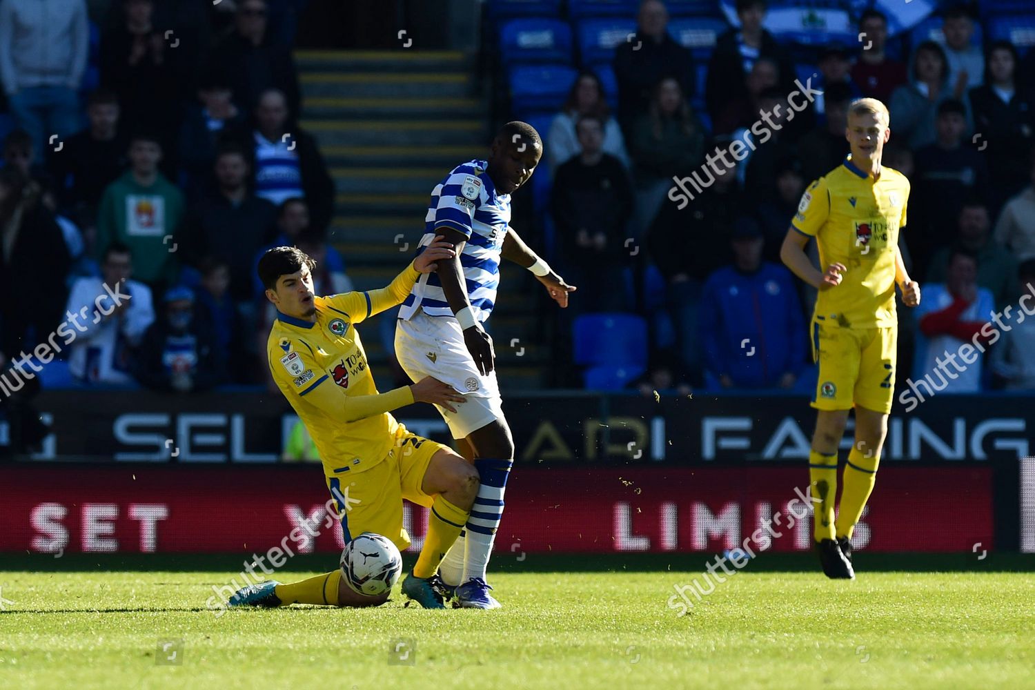 John Buckley 21 Blackburn Rovers Tackles Editorial Stock Photo - Stock Image | Shutterstock