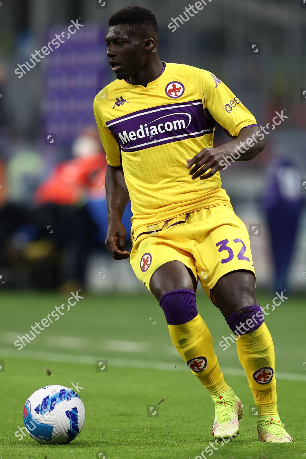 Alfred Duncan Acf Fiorentina Action Editorial Stock Photo Stock Image