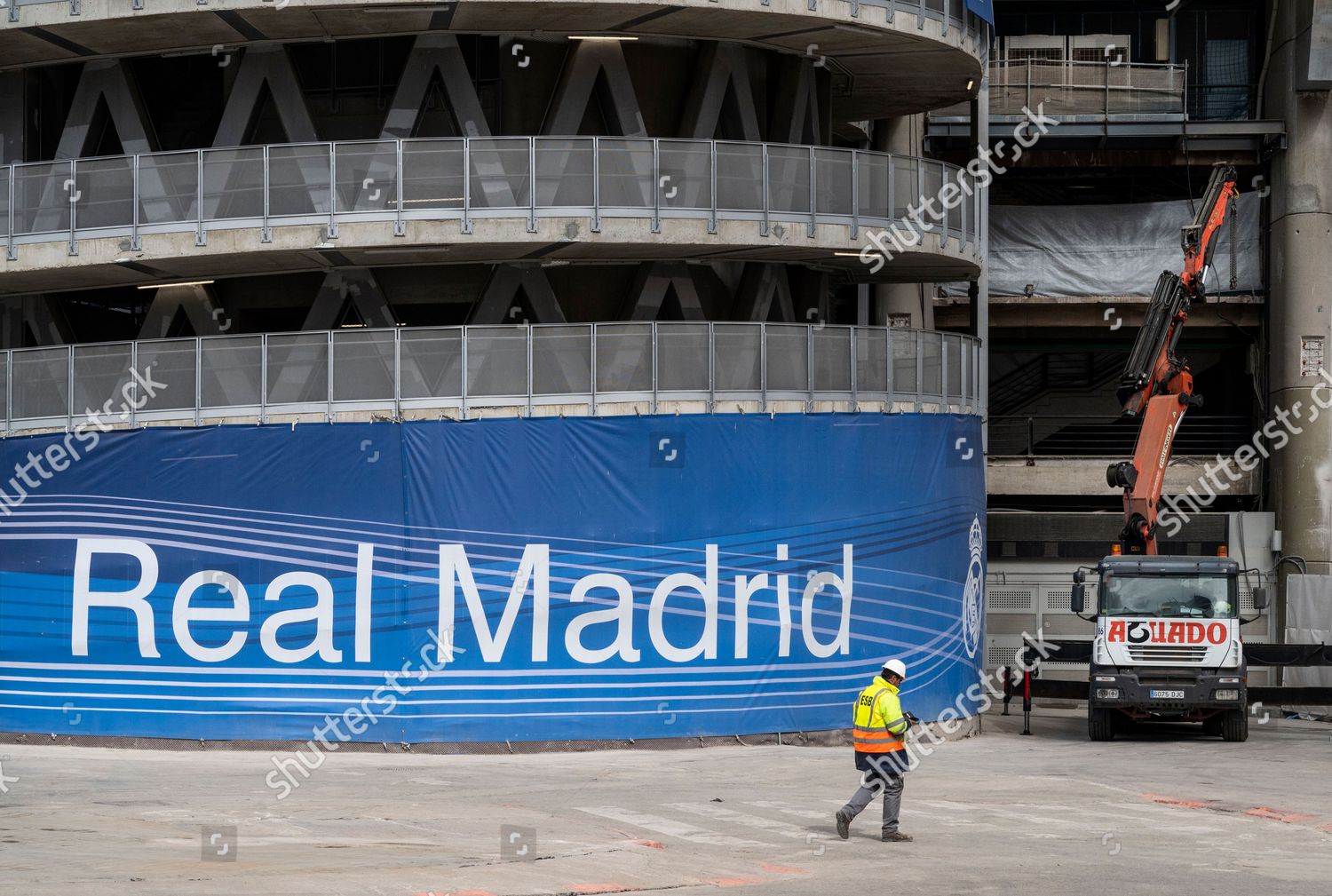 construction-worker-seen-stadium-spanish-football-editorial-stock-photo