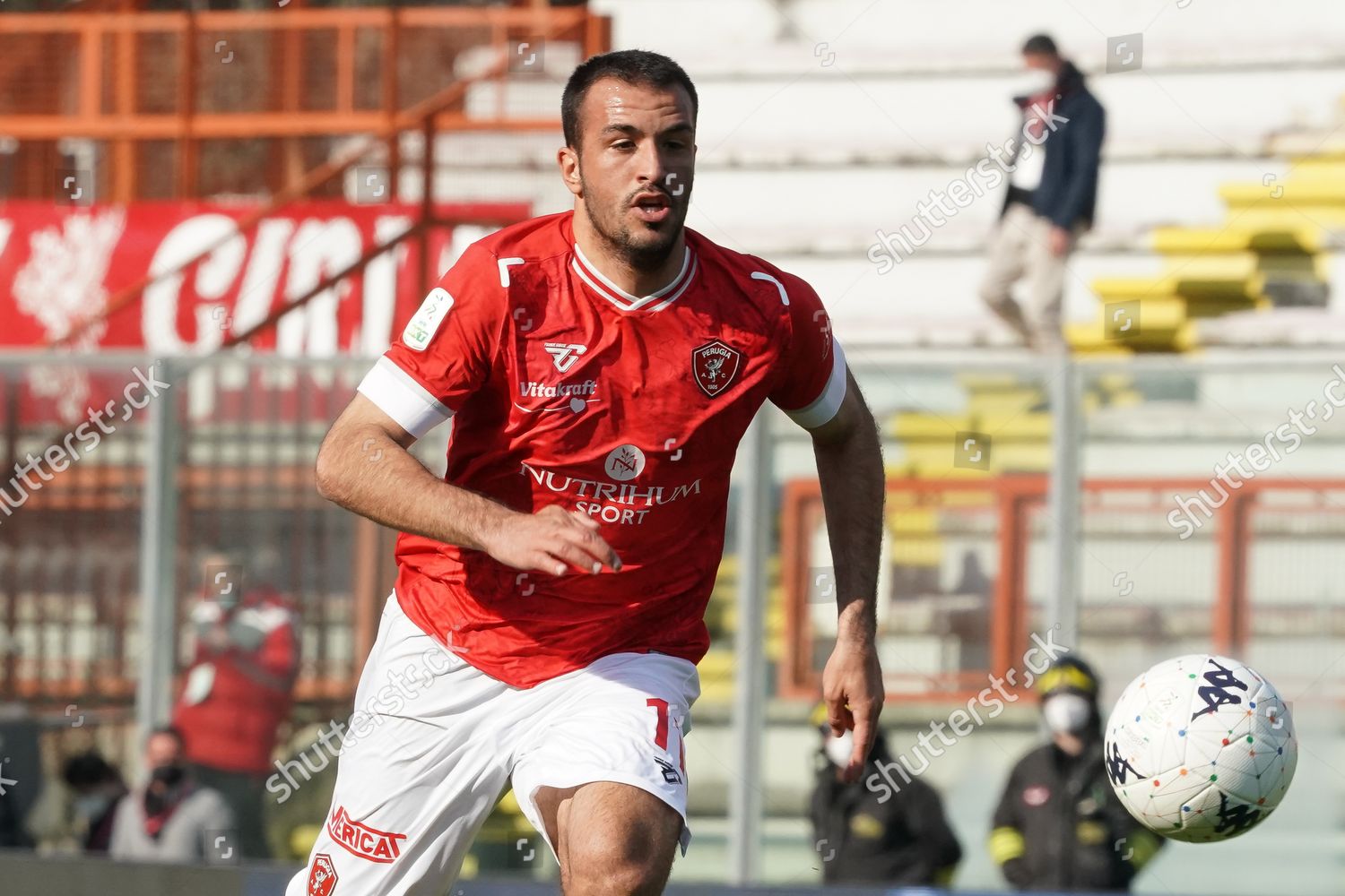 Olivieri Marco N11 Perugia Calcio Editorial Stock Photo - Stock Image ...