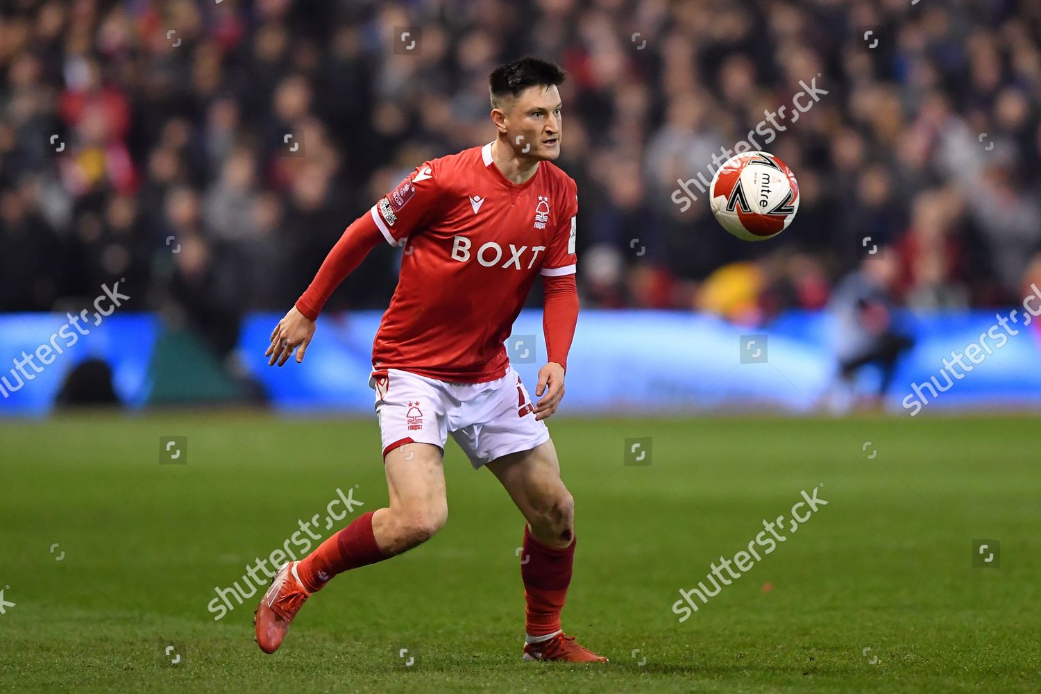 Joe Lolley Nottingham Forest Action During Editorial Stock Photo ...