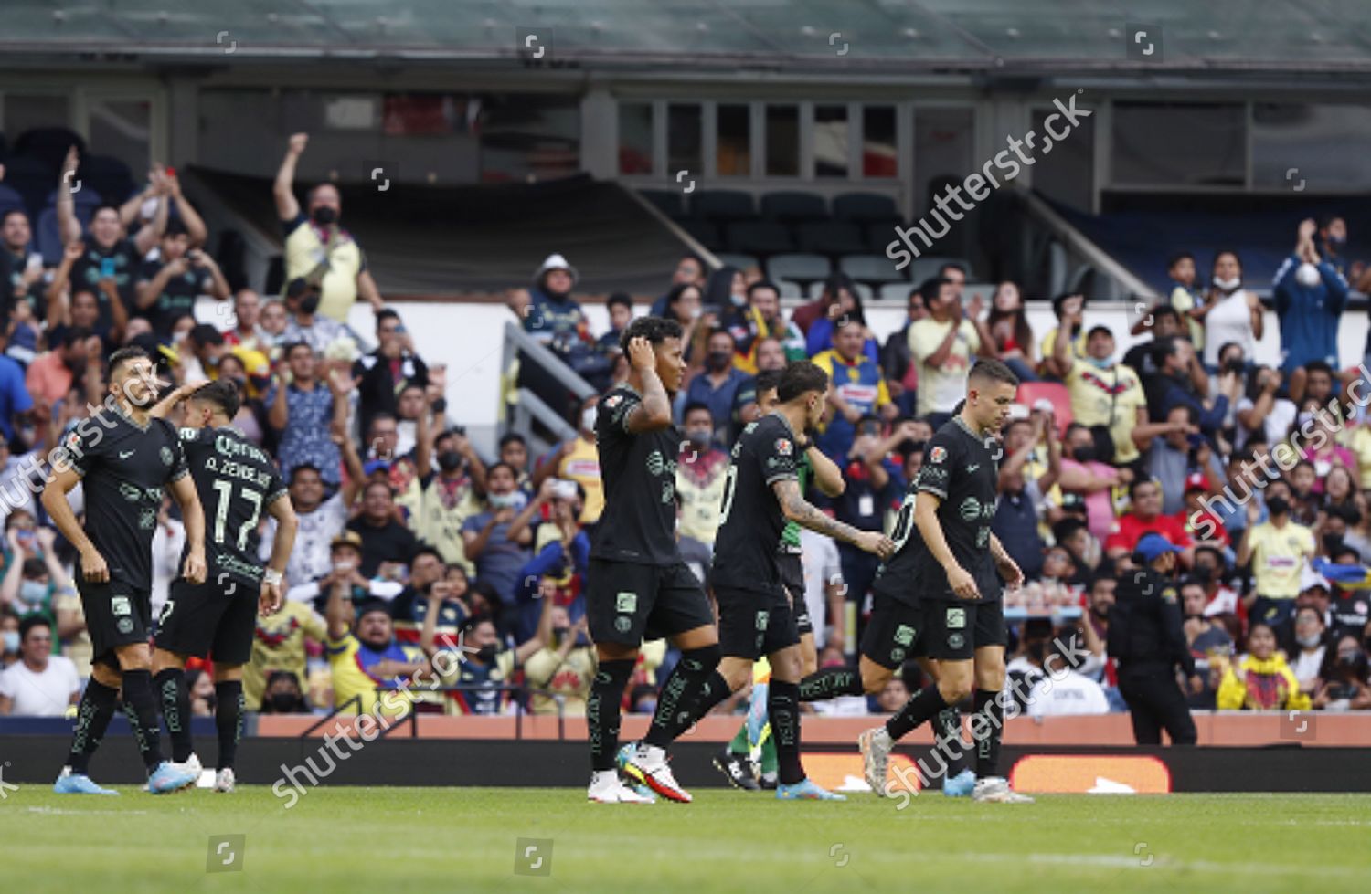 club-america-players-celebrate-goal-against-editorial-stock-photo