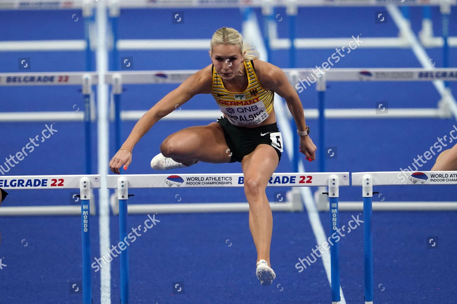60m Hurdles Women Monika Zapalska Germany Editorial Stock Photo Stock