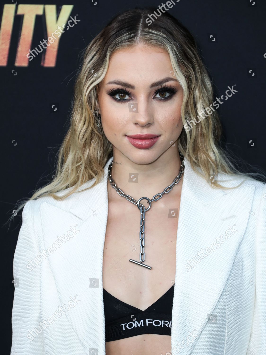 Charly Jordan Arrives Los Angeles Premiere Editorial Stock Photo ...