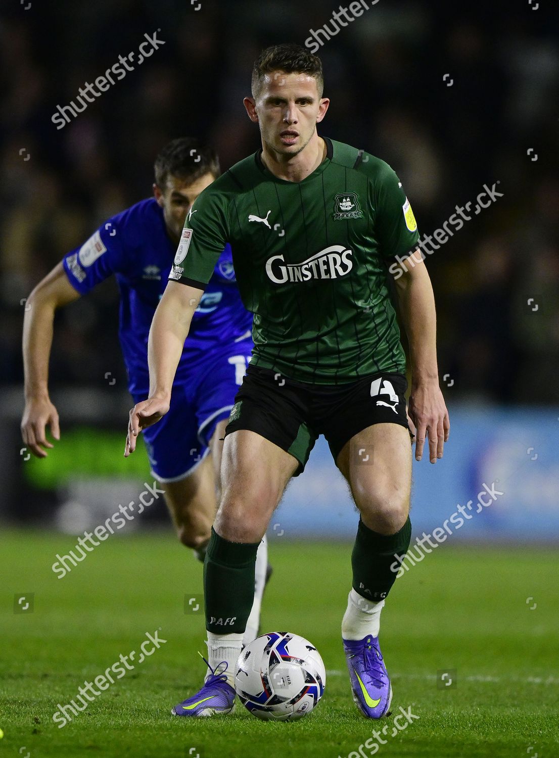 Jordan Houghton Plymouth Argyle Holds Off Editorial Stock Photo - Stock ...