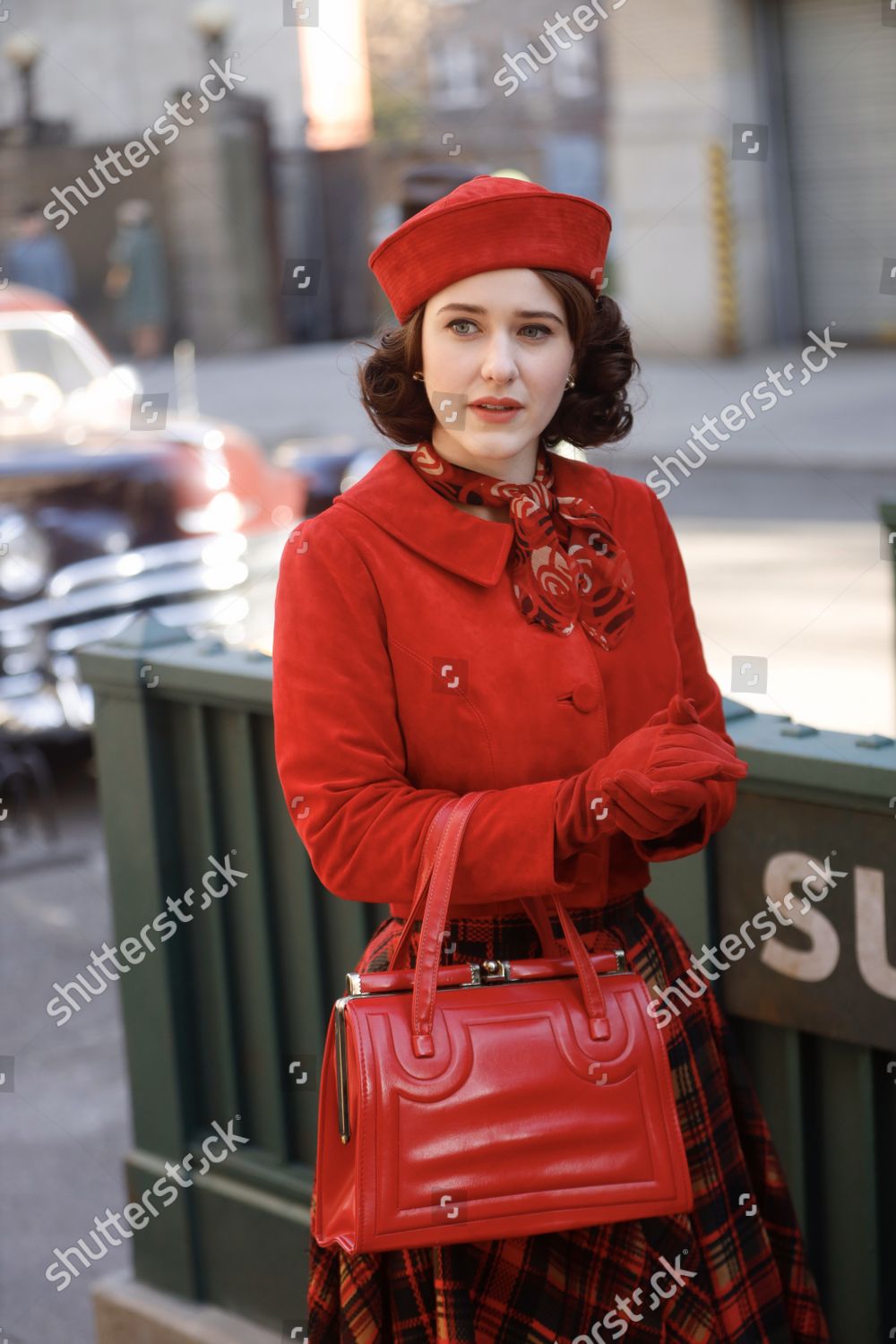 Rachel Brosnahan Seen On Set Marvelous Editorial Stock Photo - Stock ...