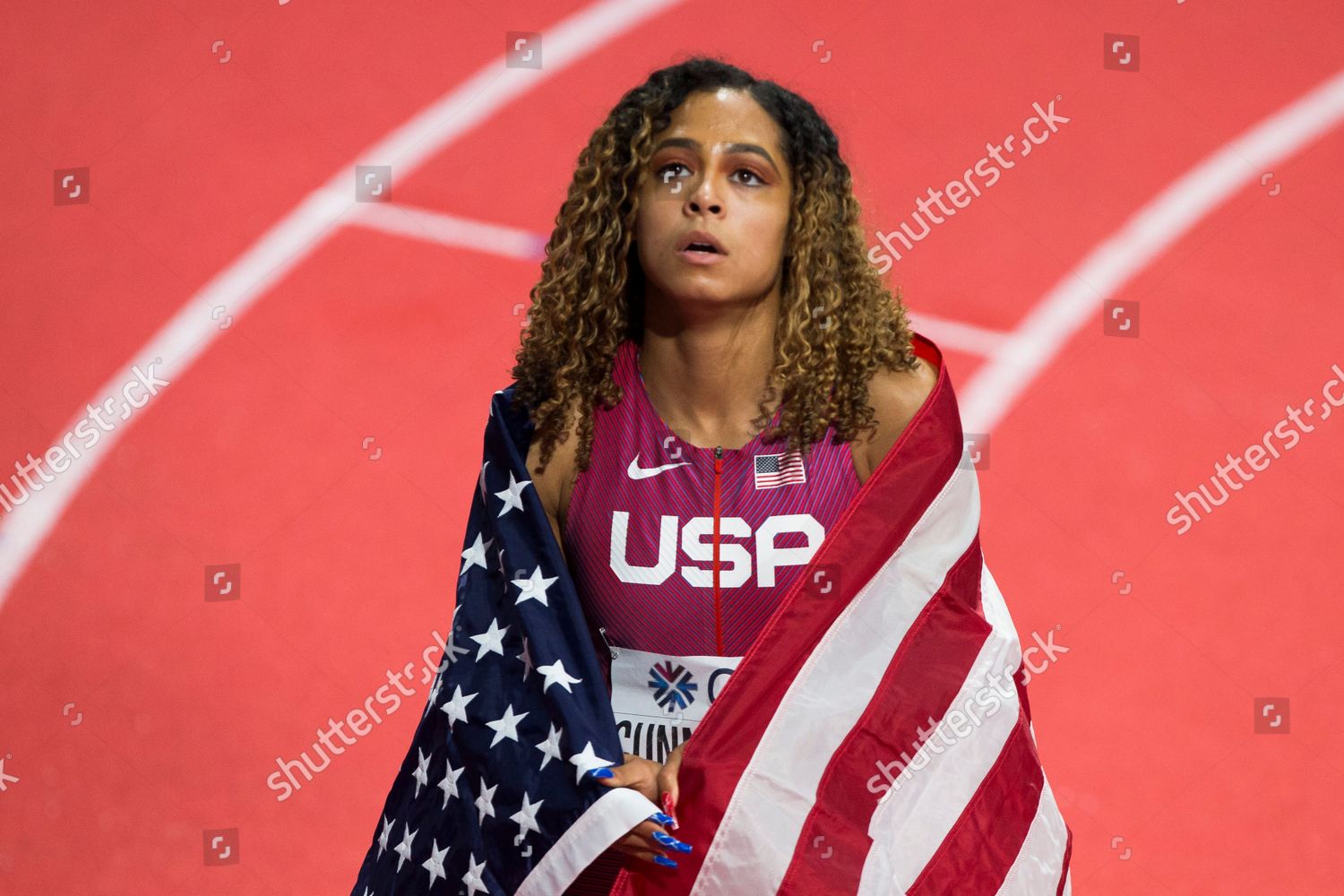 Gabriele Cunningham Usa Reacts Editorial Stock Photo - Stock Image ...