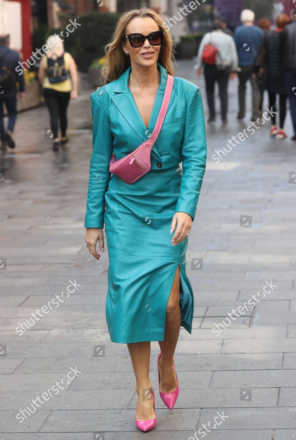 Amanda Holden Pictured Heart Radio Editorial Stock Photo - Stock Image ...