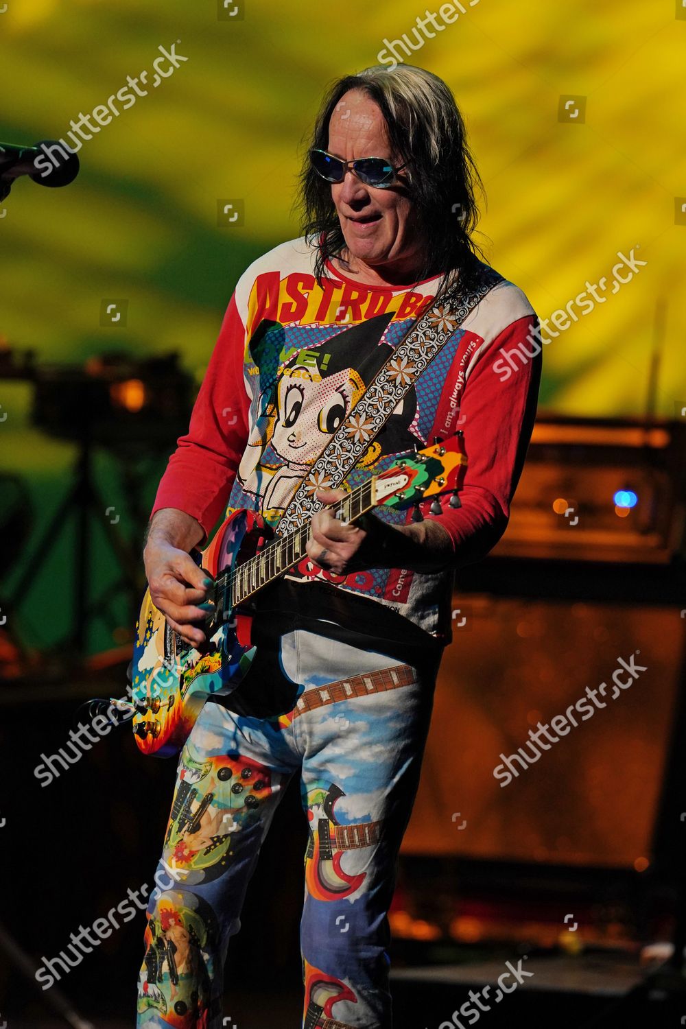 Todd Rundgren Performs During Tribute Beatles Editorial Stock Photo