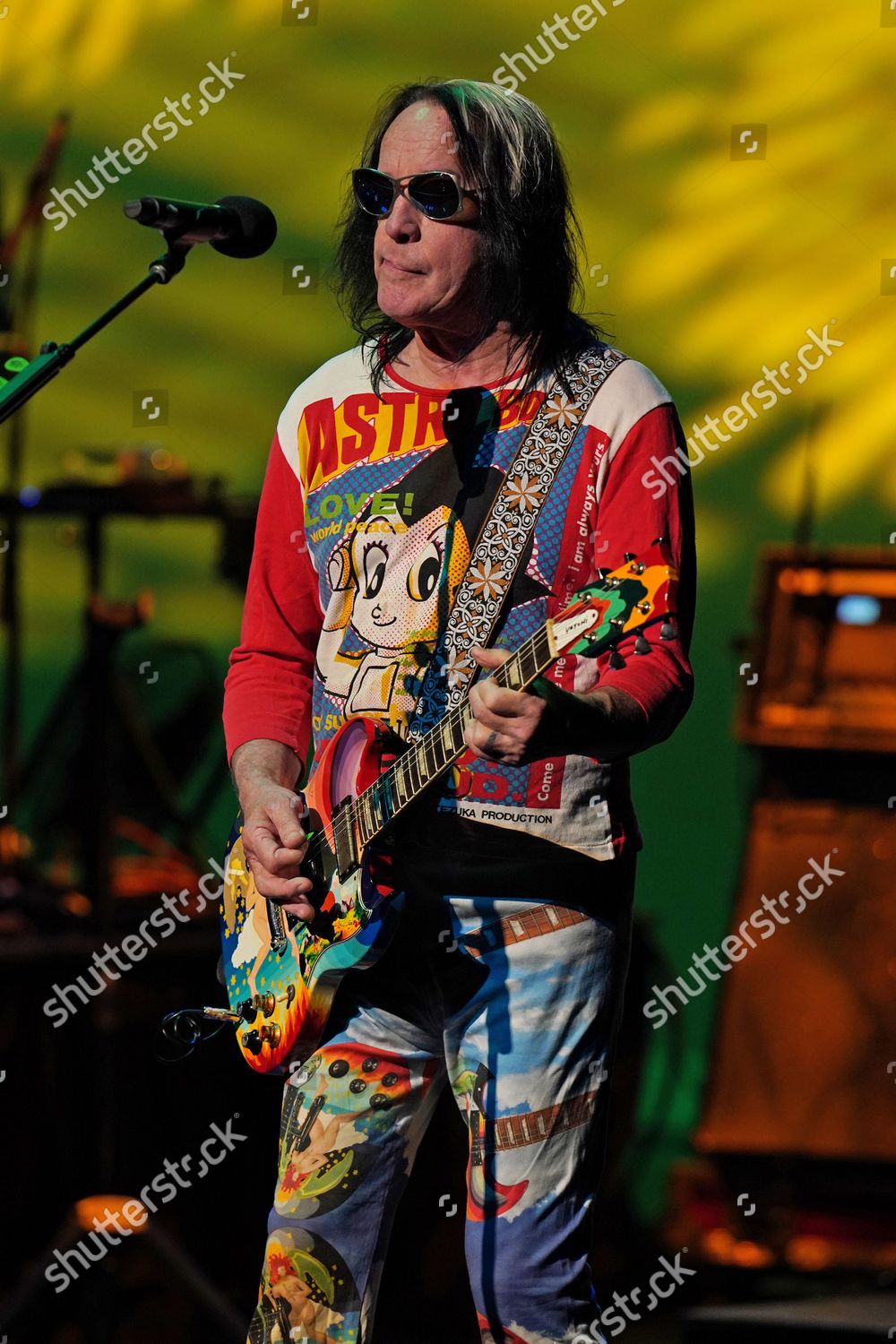 Todd Rundgren Performs During Tribute Beatles Editorial Stock Photo