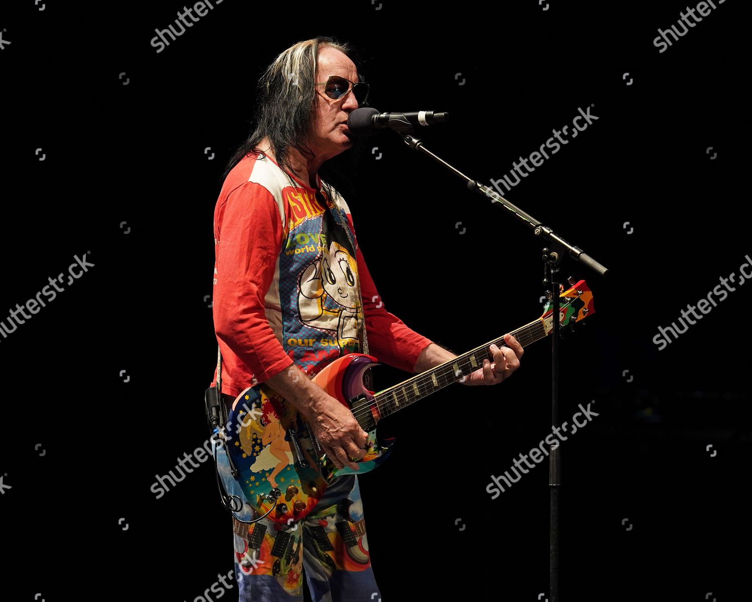 Todd Rundgren Performs During Tribute Beatles Editorial Stock Photo