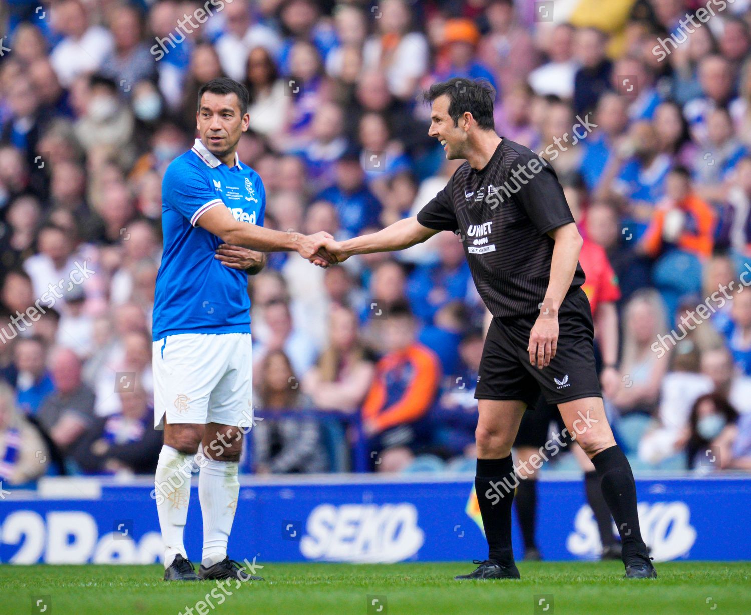 Rangers Manager Giovanni Van Bronckhorst Playing Editorial Stock Photo Stock Image Shutterstock