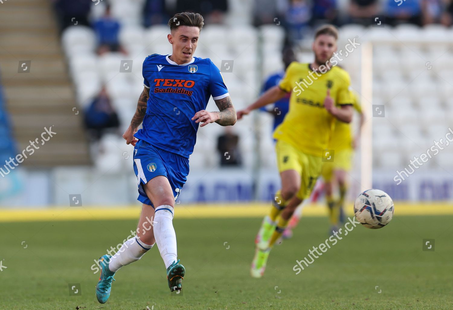 Cameron Coxe Colchester United Editorial Stock Photo Stock Image