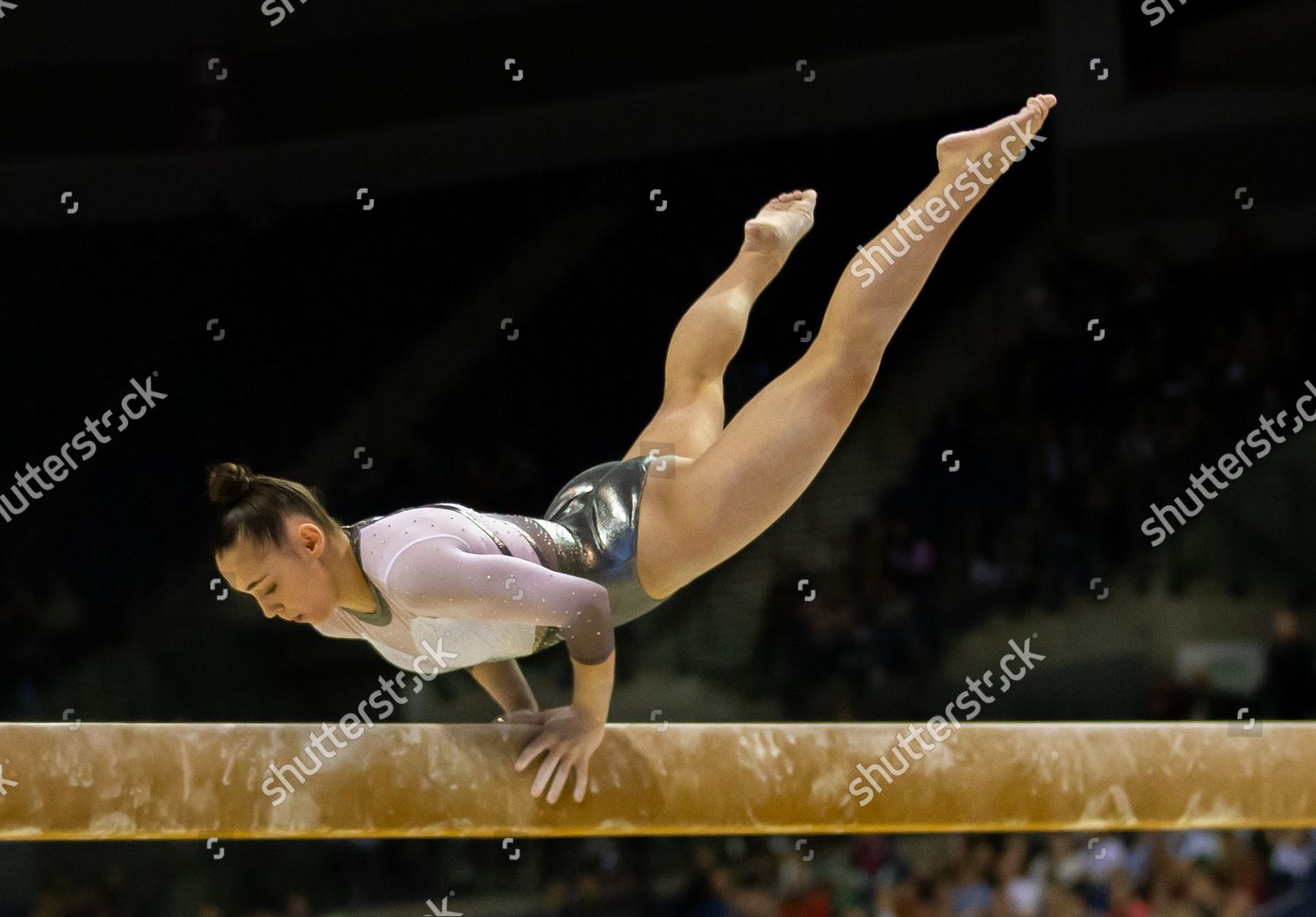 Jennifer Gadirova Beam Routine Ms Arena Editorial Stock Photo - Stock ...