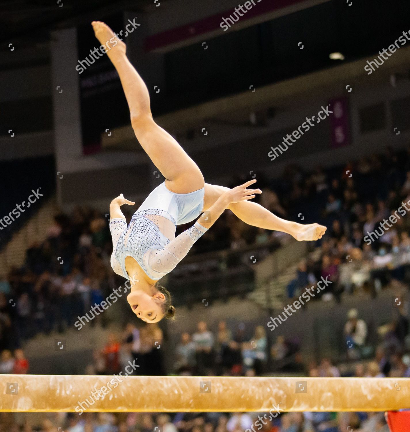 Jennifer Gadirova Beam Routine Ms Arena Editorial Stock Photo - Stock ...