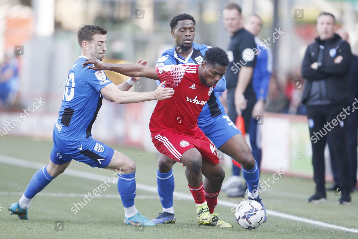 Korede Adedoyin Accrington Stanley Shields Ball Editorial Stock Photo ...