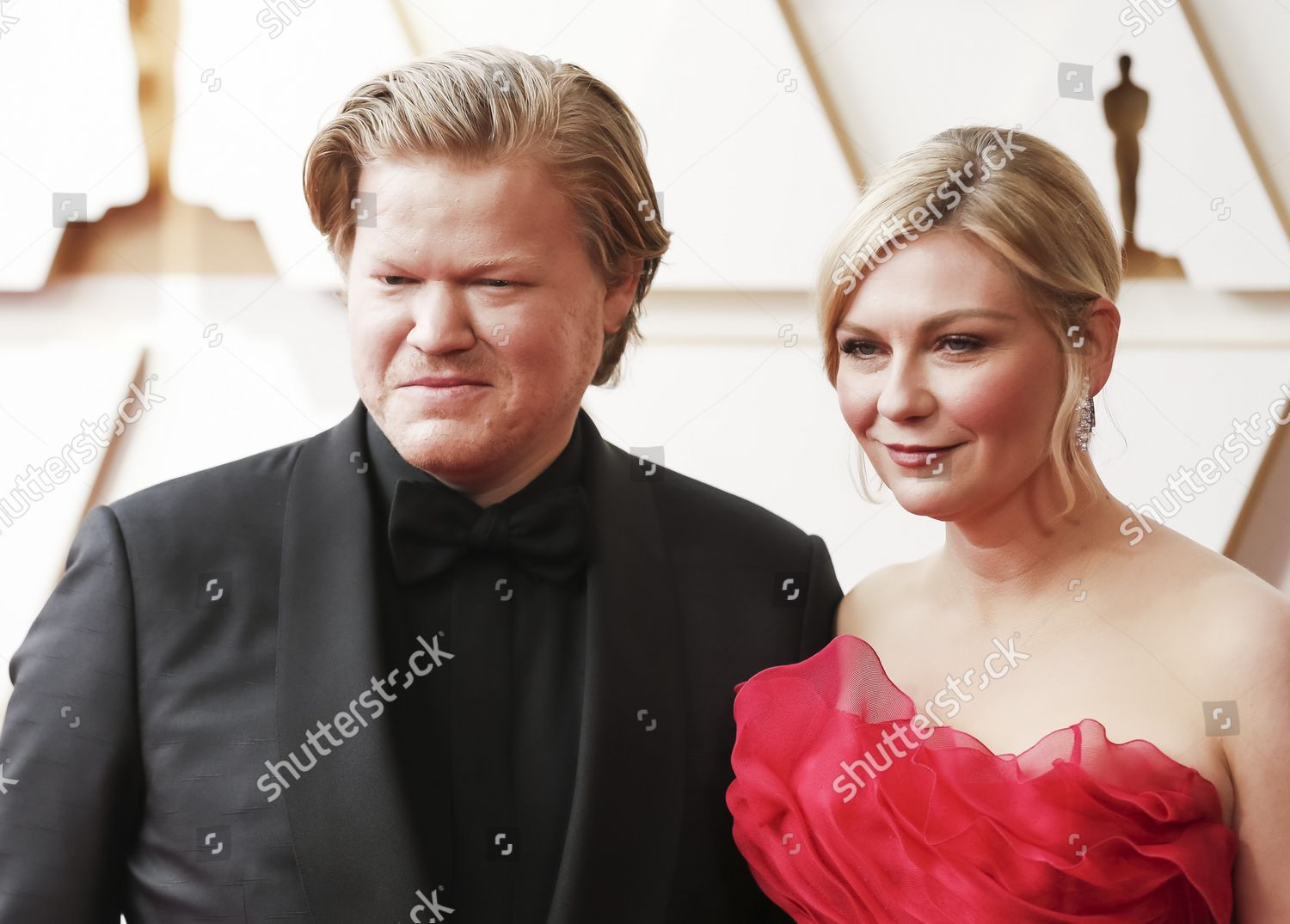 Jesse Plemons L Kirsten Dunst Arrive Editorial Stock Photo - Stock