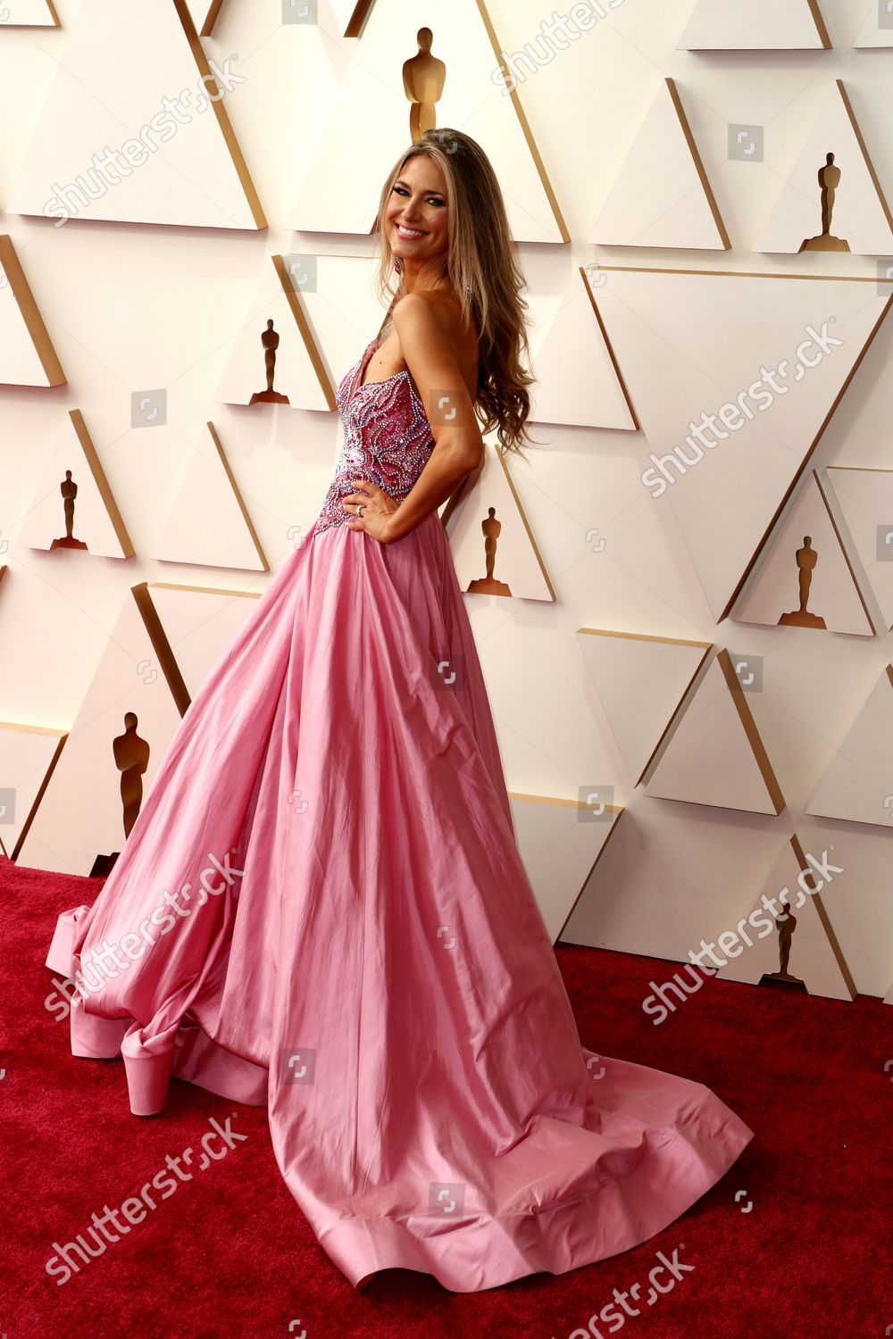 Nikki Novak Arrives 94th Annual Academy Editorial Stock Photo - Stock