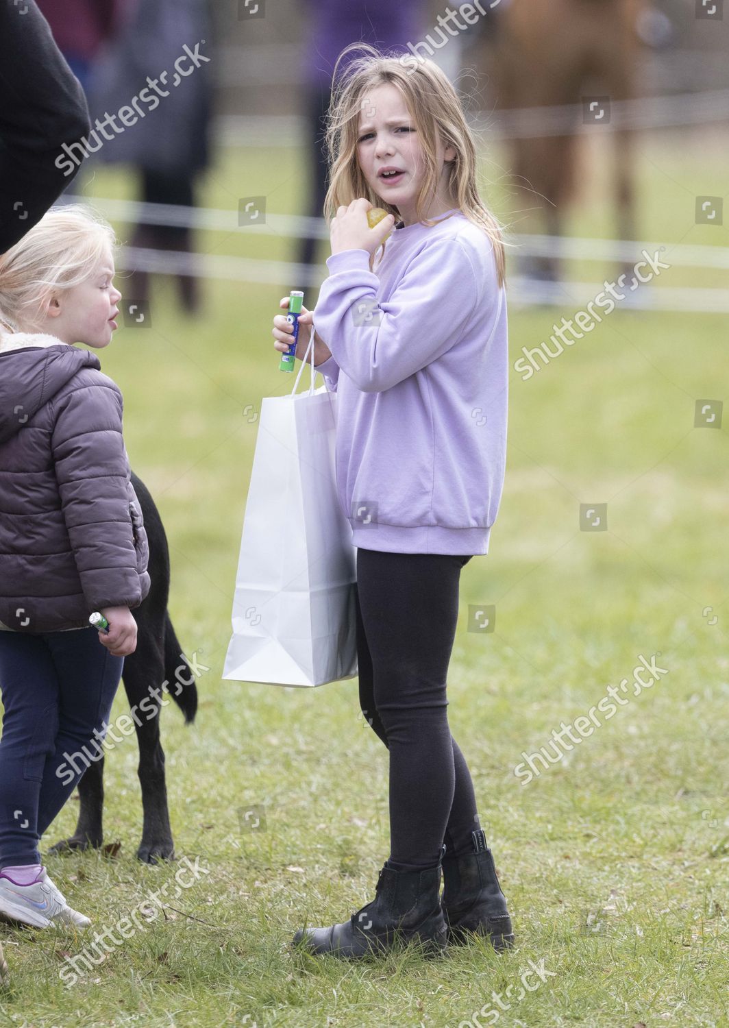 Mia Grace Tindall Eldest Daughter Mike Editorial Stock Photo - Stock ...