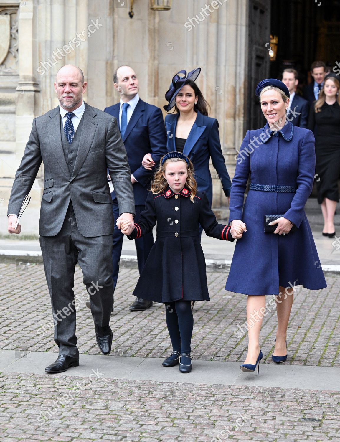 Zara Tindall Mia Grace Tindall Mike Editorial Stock Photo - Stock Image ...