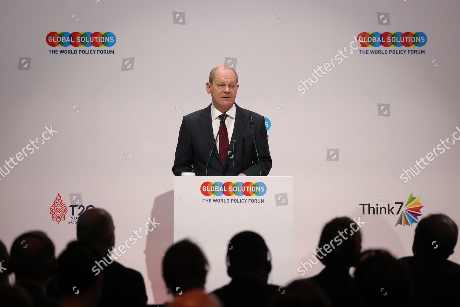 German Chancellor Olaf Scholz Speaks 2022 Editorial Stock Photo - Stock ...