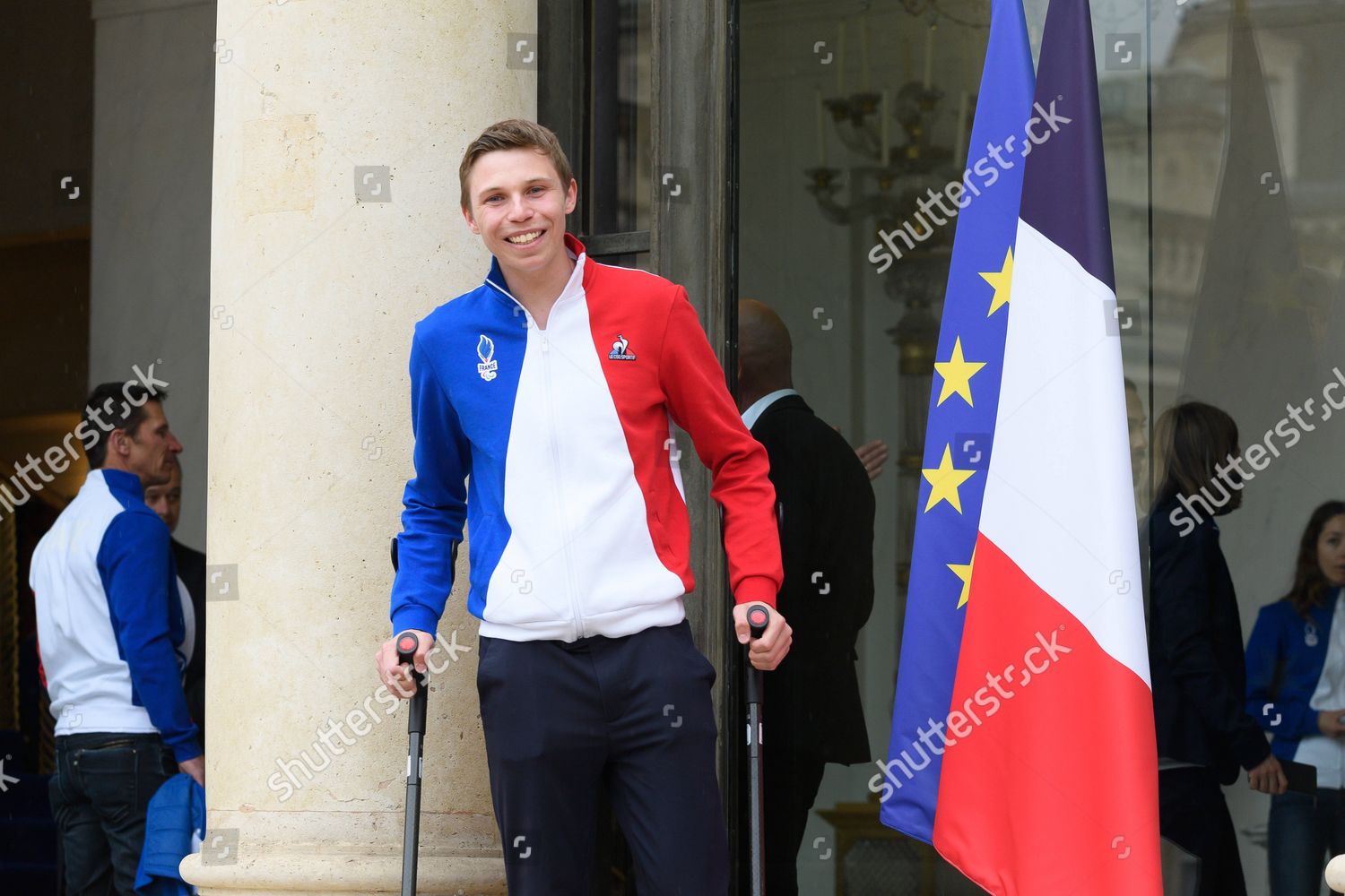 Arthur Bauchet Ceremony Honor French Delegation Editorial Stock Photo 