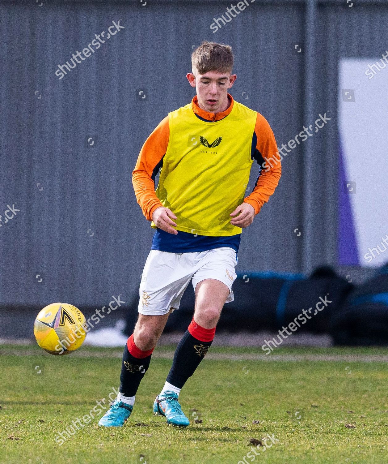 Rangers B Team Defender Robbie Fraser Editorial Stock Photo - Stock ...