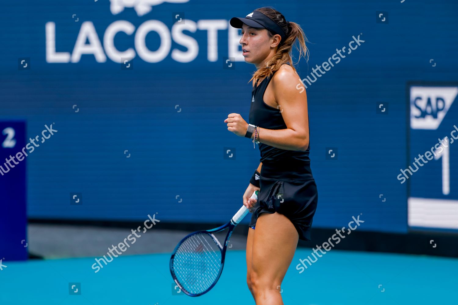 Jessica Pegula Us Reacts Against Paula Editorial Stock Photo - Stock