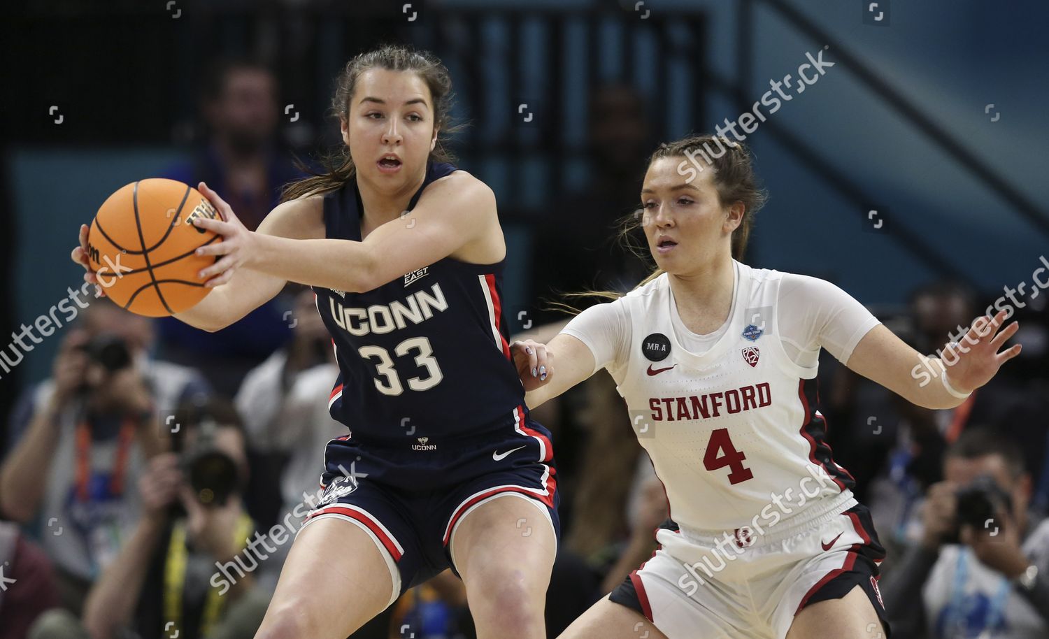 Connecticut Huskies Caroline Ducharme 33 Grabs Editorial Stock Photo ...