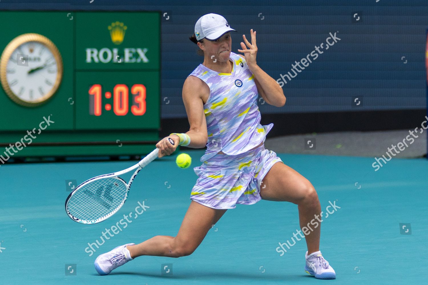 Naomi Osaka Jpn Vs Iga Swiatek Editorial Stock Photo - Stock Image ...