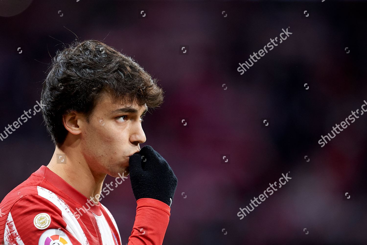 Joao Felix Atletico Madrid Praying Before Editorial Stock Photo - Stock ...