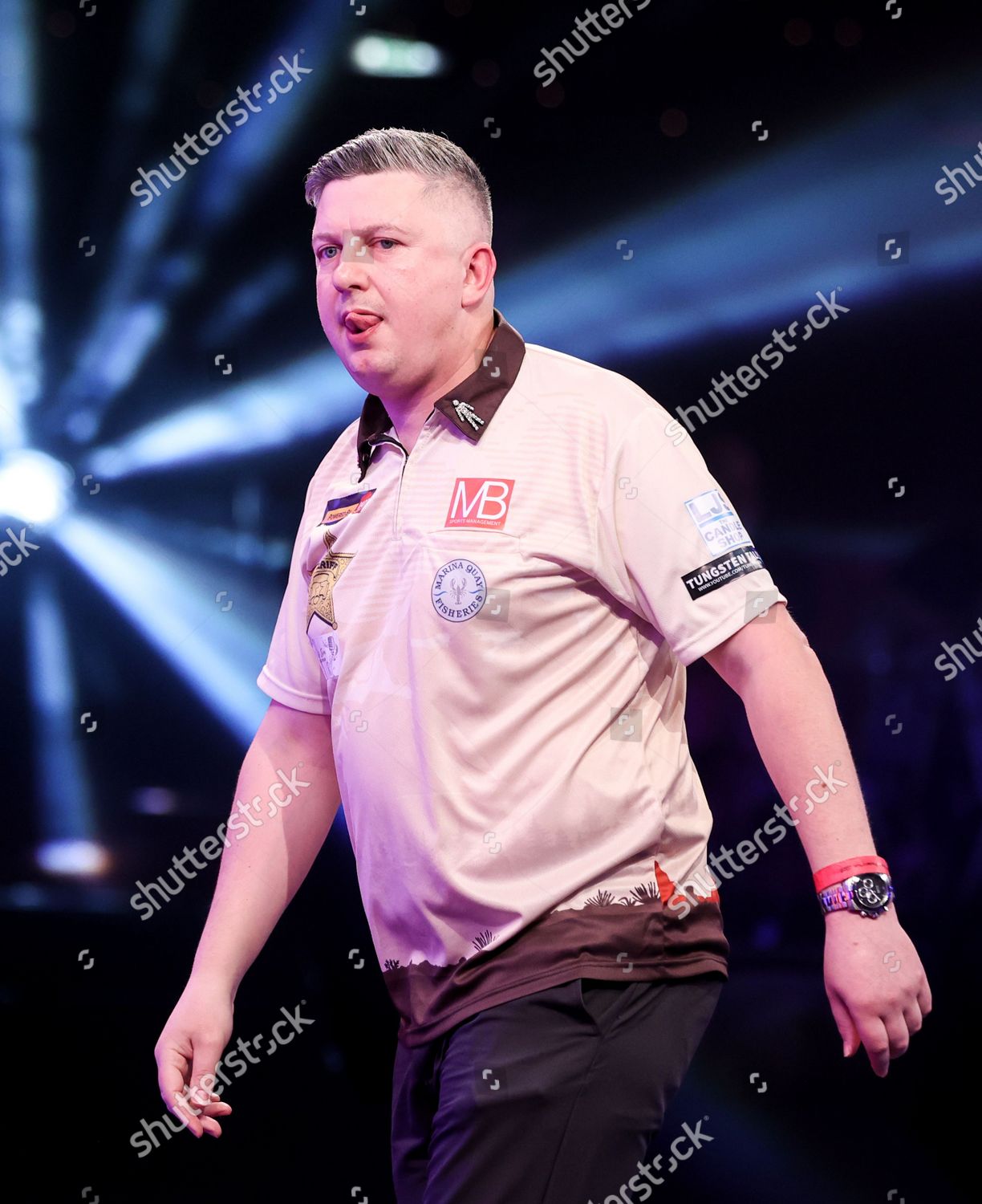 Jordan Brooks During 2022 World Darts Editorial Stock Photo Stock