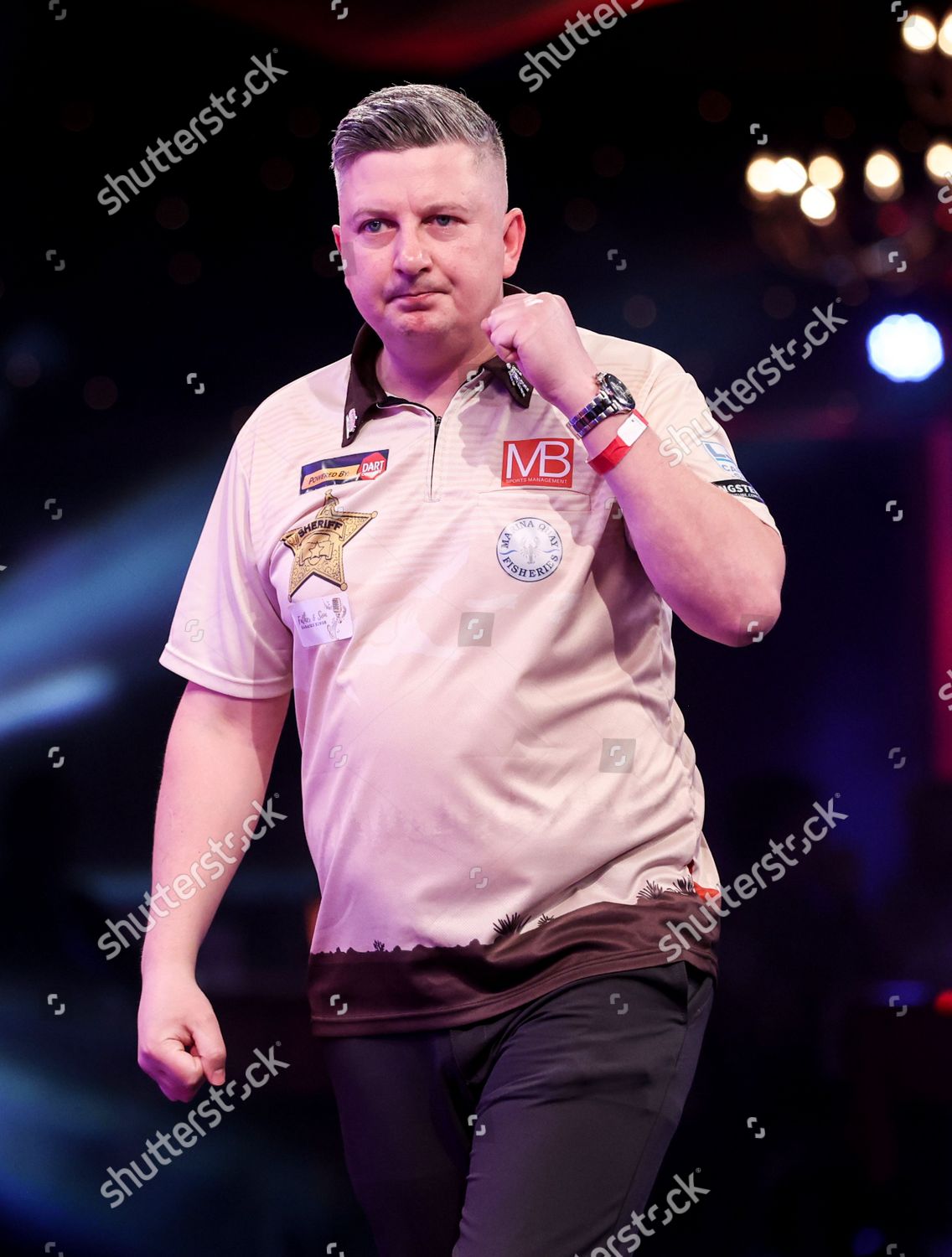 Jordan Brooks During 2022 World Darts Editorial Stock Photo Stock