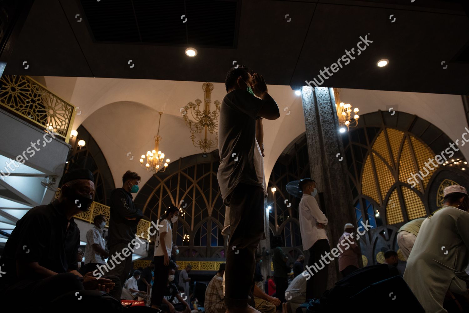 Muslims Perform Pray First Day Ramadan Editorial Stock Photo Stock