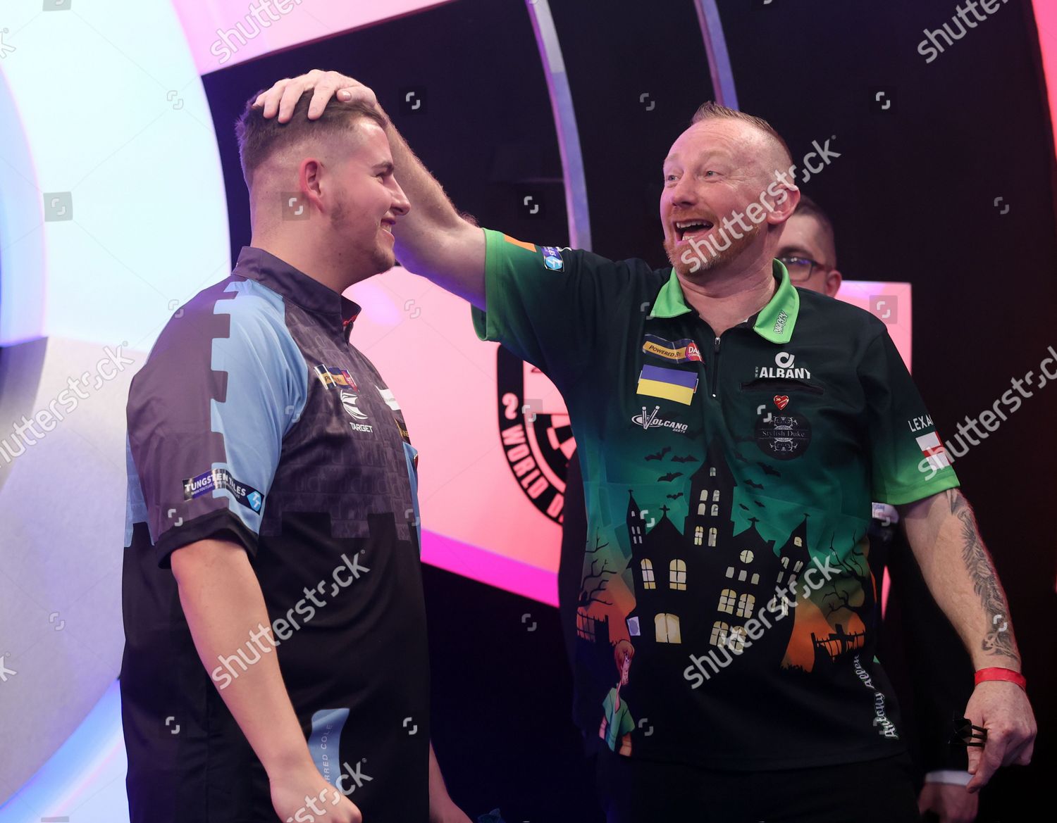 Jarred Cole During 2022 World Darts Editorial Stock Photo - Stock Image ...