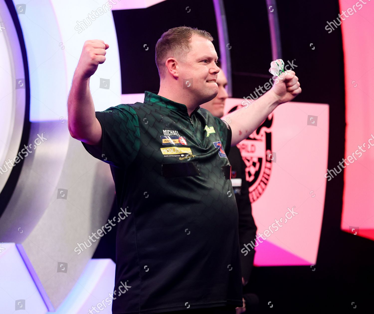 Michael Warburton During 2022 World Darts Editorial Stock Photo - Stock ...