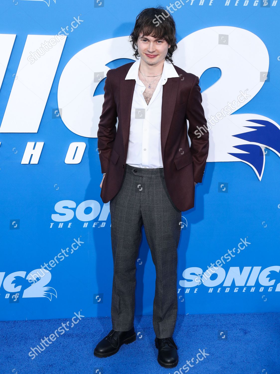 Jack Marsden Arrives Los Angeles Premiere Editorial Stock Photo - Stock