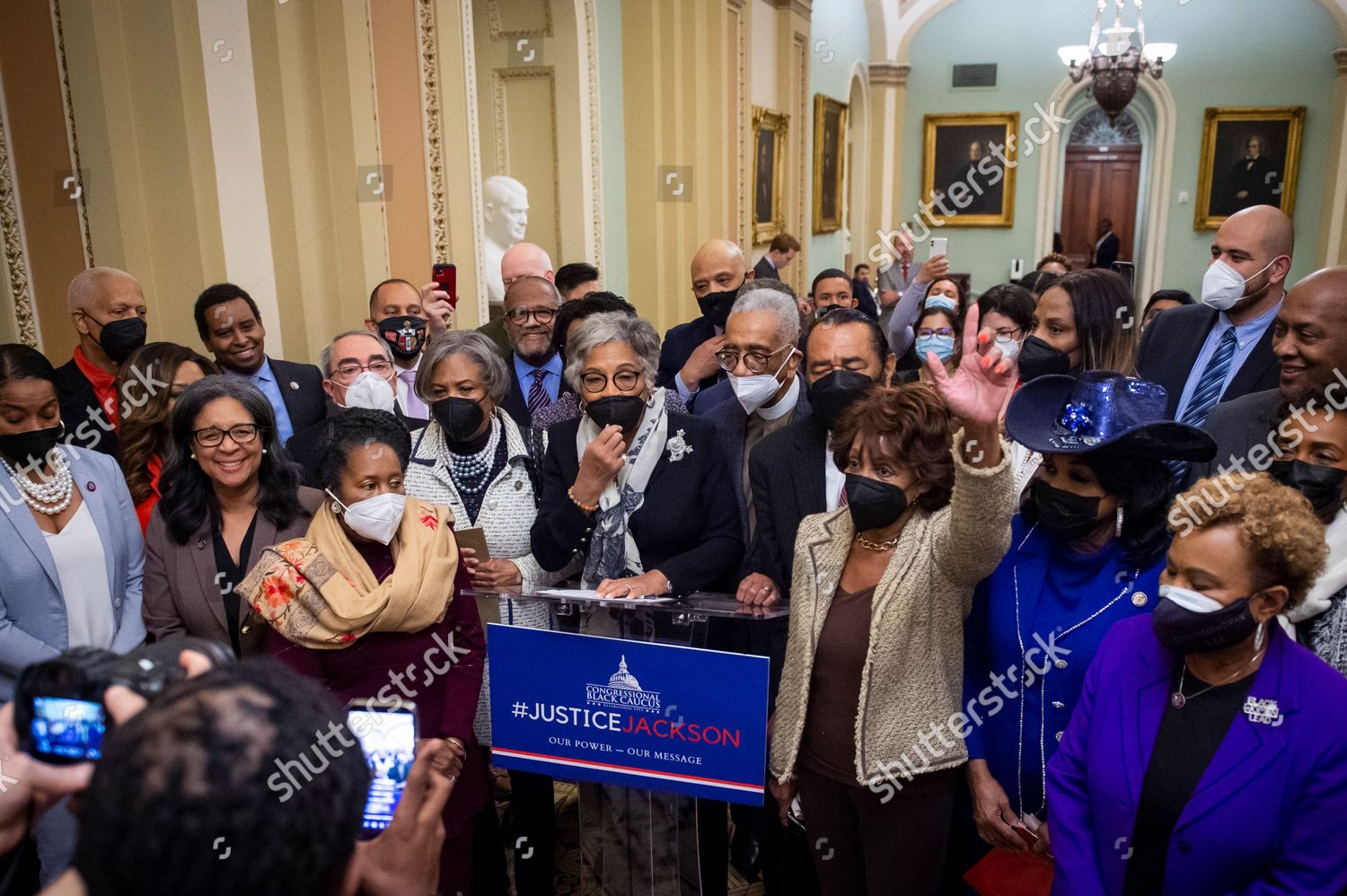 Congressional Black Caucus Chairwoman United States Editorial Stock