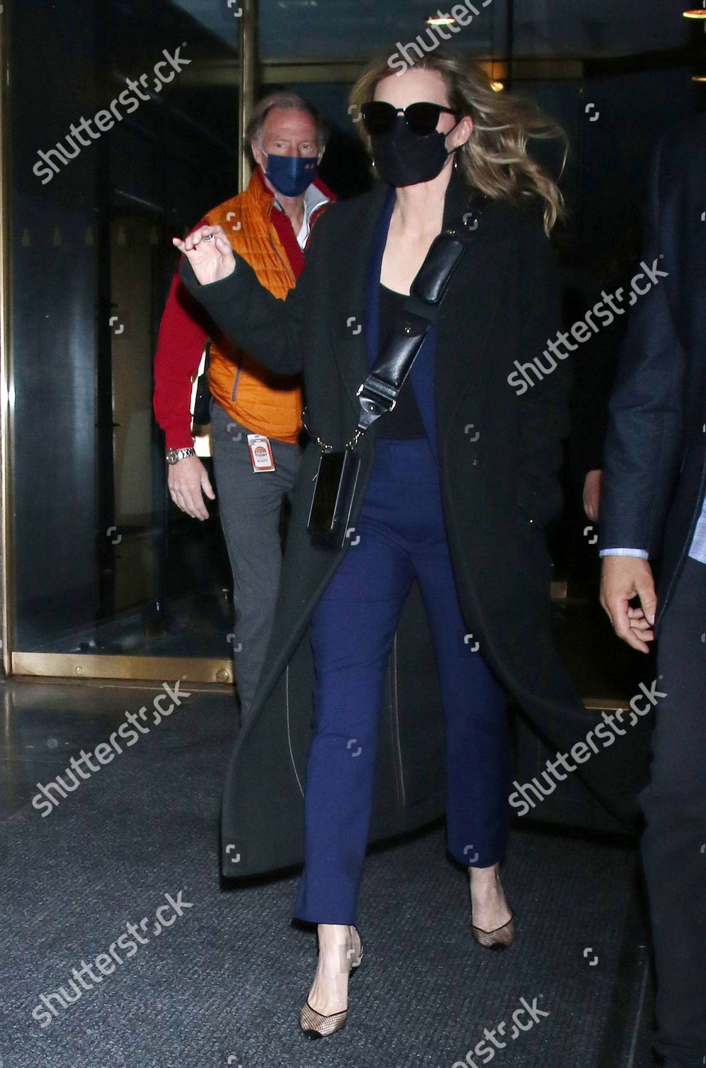 Michelle Pfeiffer Seen Exiting Nbcs Today Editorial Stock Photo - Stock