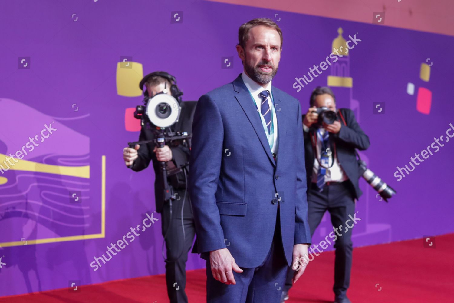 england-head-coach-gareth-southgate-arrives-editorial-stock-photo